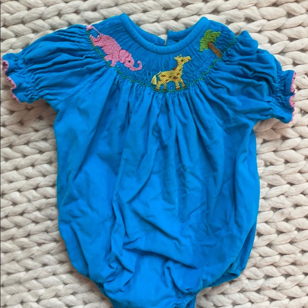 Smocked Baby Bubble